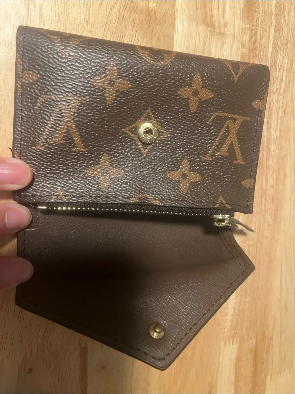 Vintage Louis Vuitton Brown Monogram Wallet